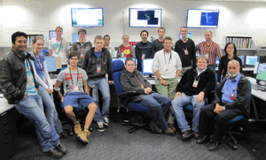 Airservices technical trainees on their way
